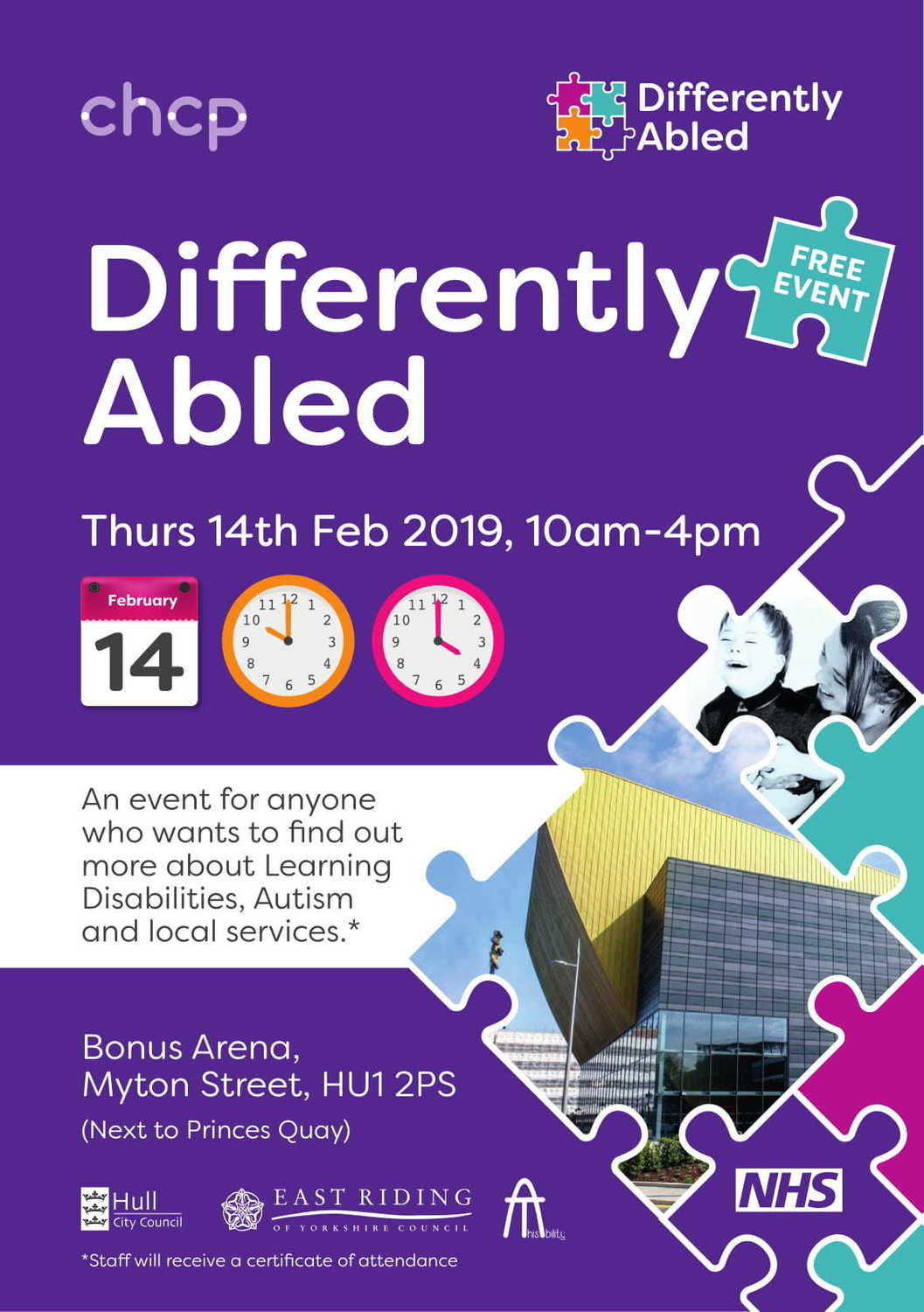 A5 Flyer Differently Abled 2019