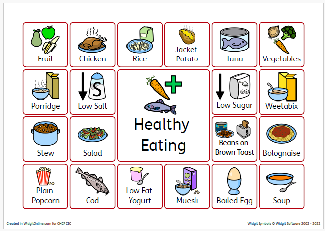 Healthy eating 