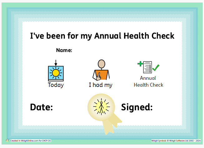 First AHC Certificate 